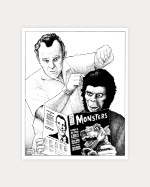 Planet of the Apes Barber by D. A. Rei