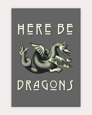Here Be Dragons by D. A. Rei