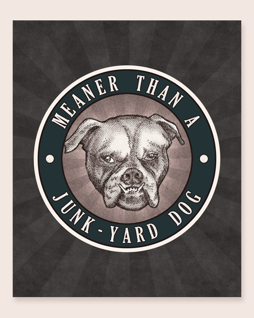 Junk-Yard Dog by D. A. Rei