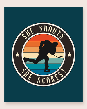 She Shoots, She Scores! by D. A. Rei