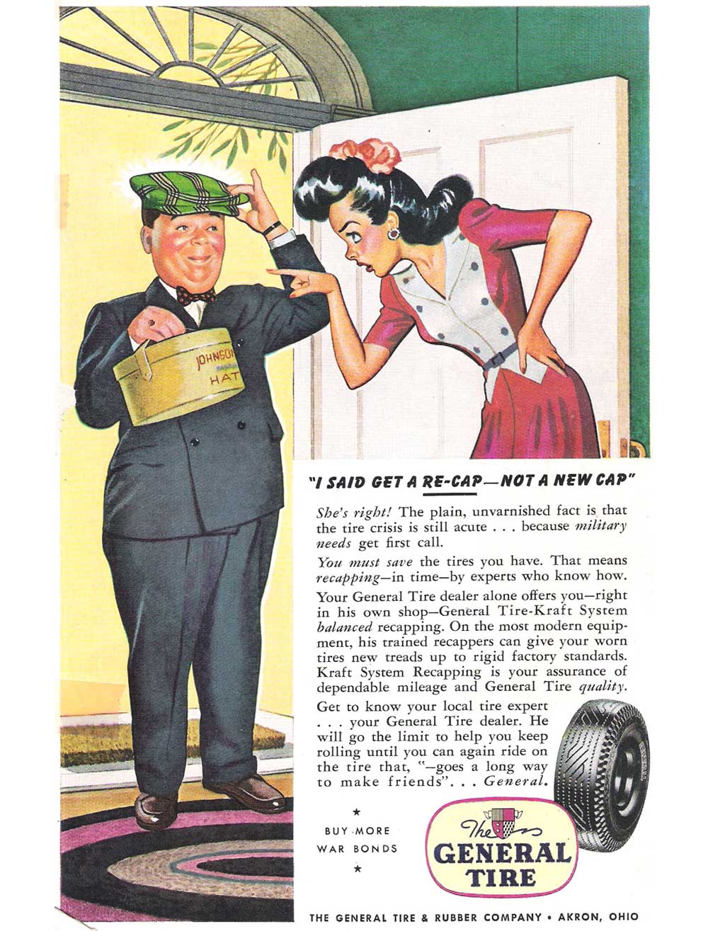 General Tire Ad - 1944