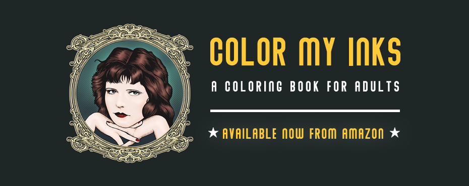 Color My Inks Coloring Book